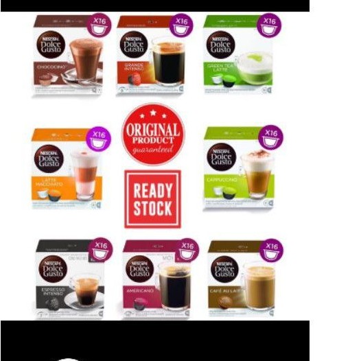 Nescafé Dolce gusto capsules / Starbuck 1 box ready stock | Shopee Malaysia