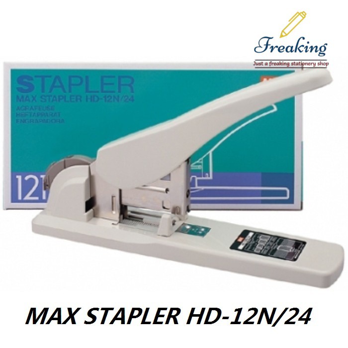 Max HD-12N/24 Heavy Duty Stapler (50-240 Sheets Capacity)