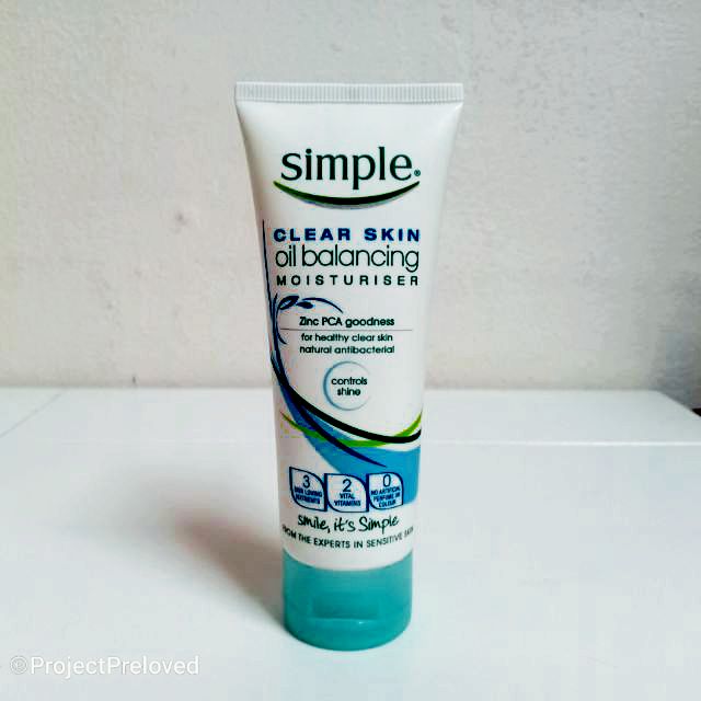 preloved-simple-clear-skin-oil-balancing-moisturiser-75ml-shopee