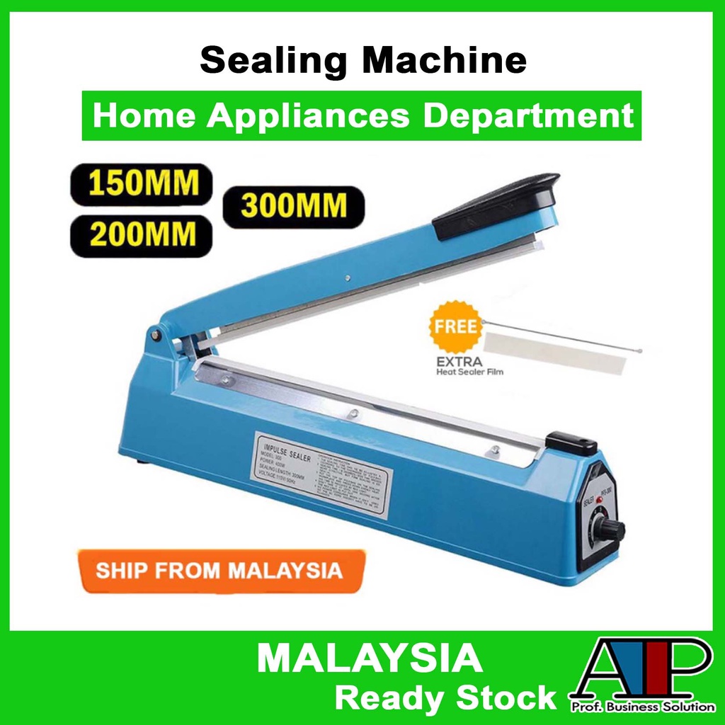 Packaging📦 Impulse Heat Sealer Machine Laminate Press Plastic Bag