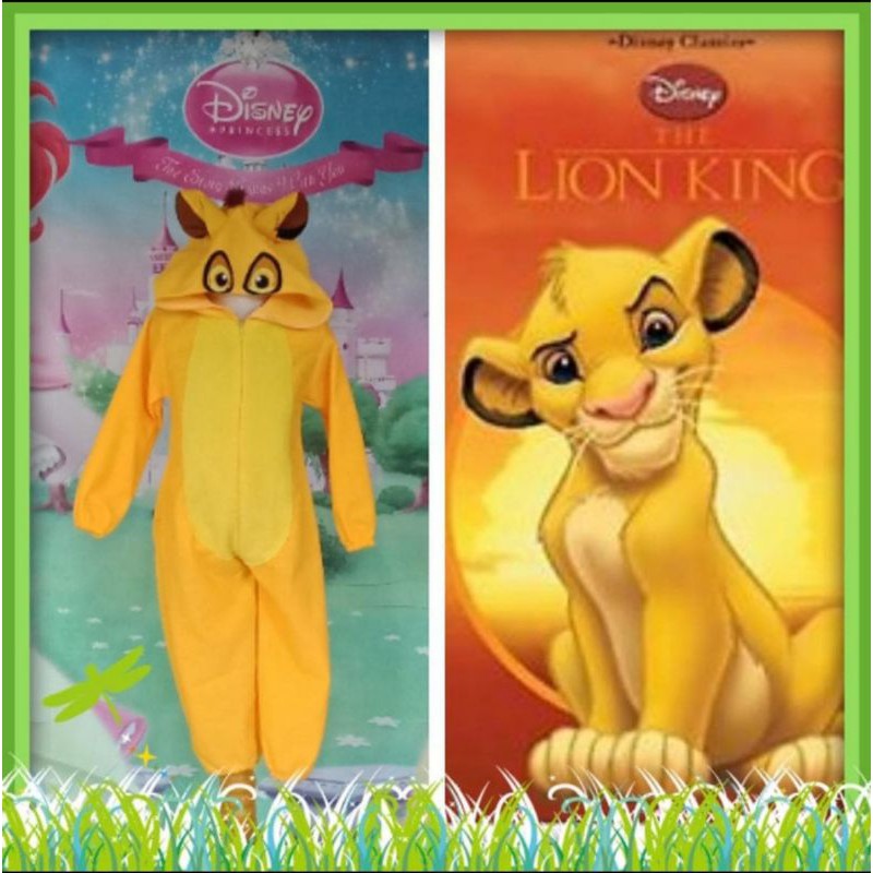 Lion King Character Lion Animal Cosplay Costume for Children | Shopee ...