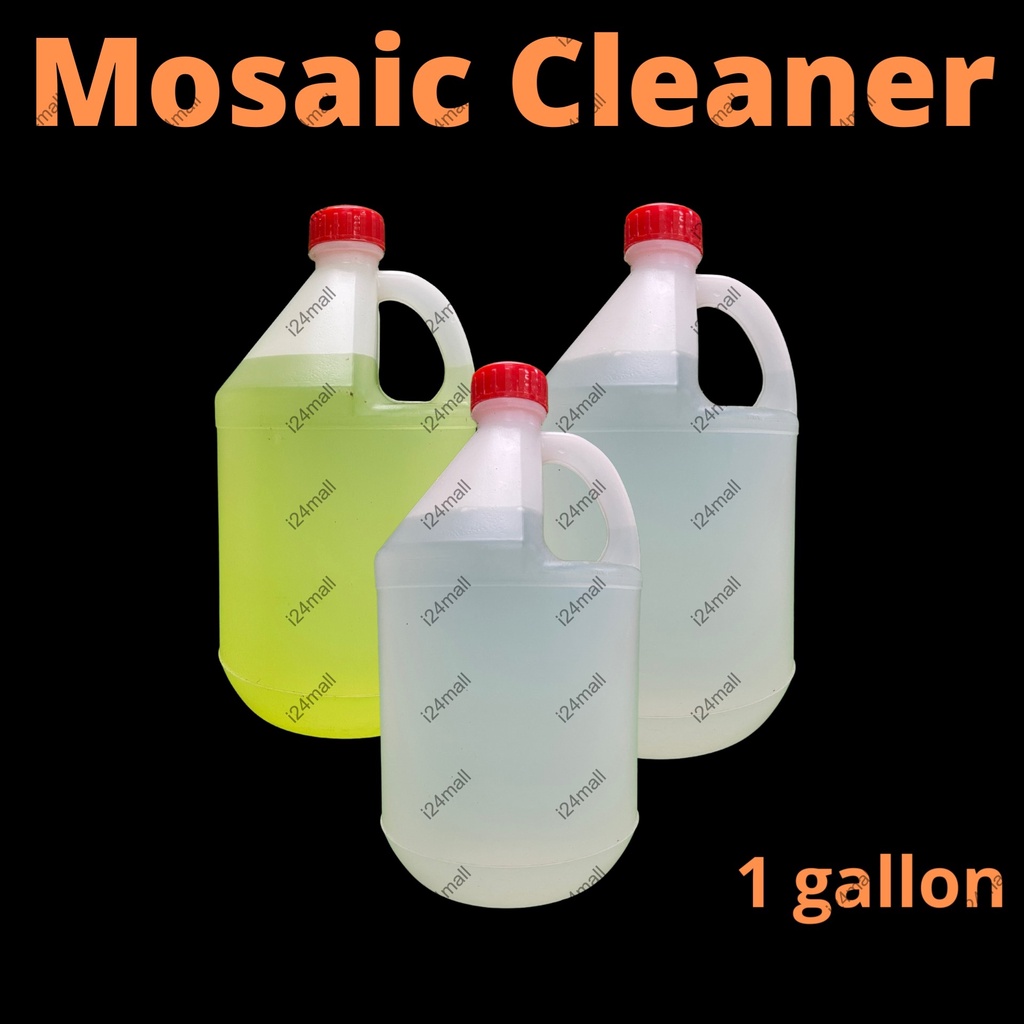 [1 GALLON] Mosaic Tile Cleaner Acid / Cement Remover / Asid Kuning