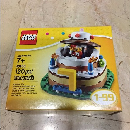 LEGO 40153 Birthday cake Table decoration set ~ New & Unopened
