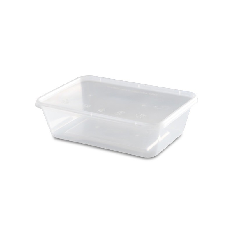 Rectangular PP Container 1000ml(50 PCS) | Shopee Malaysia