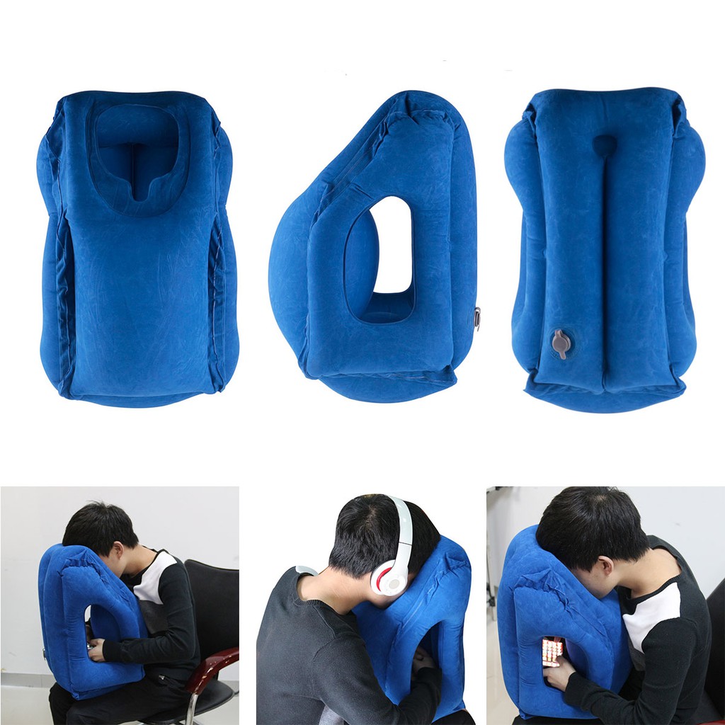 Inflatable Cushion Travel Pillow for Traveling Airplane Pillows Neck ...