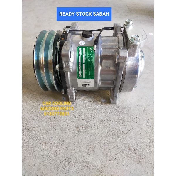 AIRCOND COMPRESSOR PROTON SAGA R12 SANDEN 507 NEW | Shopee Malaysia