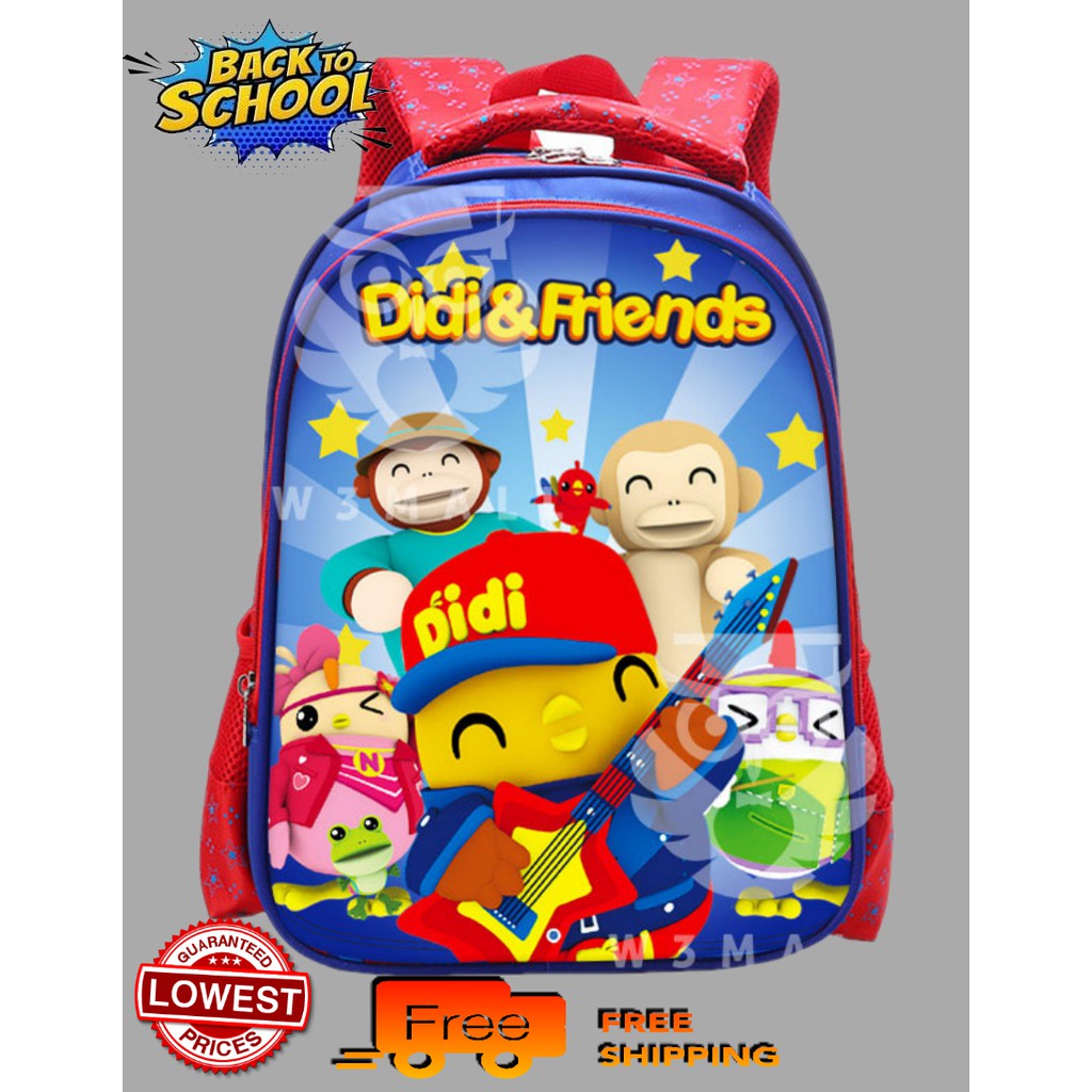 Beg Sekolah Budak Budak READY STOCK Shopee Malaysia