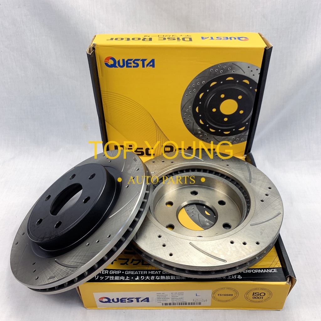 NISSAN NAVARA D40 (MT) MANUAL 5SPEED FRONT (FW) (DEPAN) DISC ROTOR ...