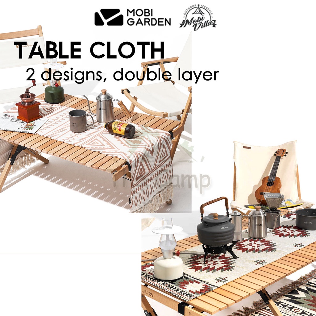 Mobi Garden Camping Table Cloth Outdoor Picnic Mat Tent Rope Flysheet ...
