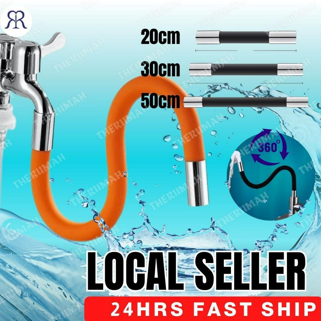 24HRS SHIP! 50/75CM Faucet Extension Water Extender Universal 360