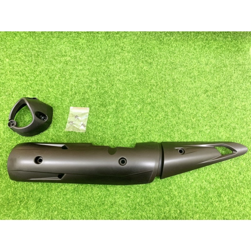 EXHAUST COVER SET EXCITER / Y15ZR MATT BLACK/CARBON KILAT VIETNAM Shopee Malaysia