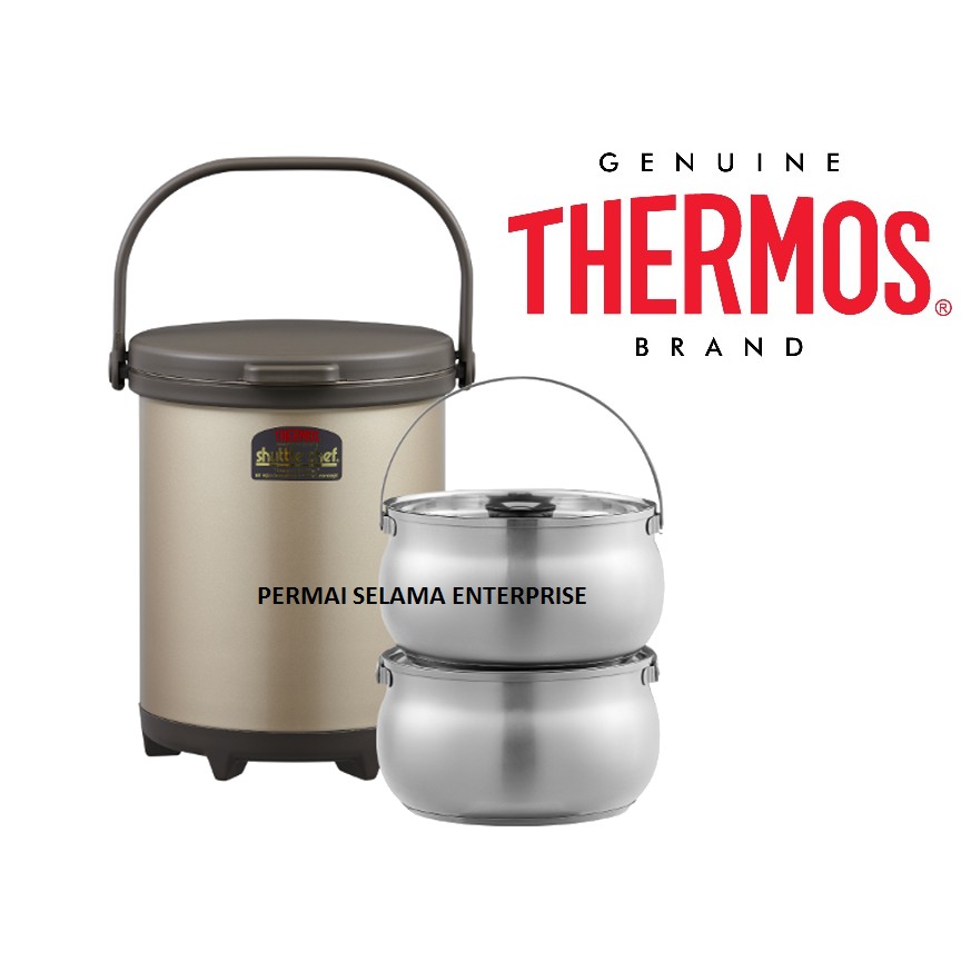 Thermos 6.00L 6 Liter Outdoor Shuttle Chef ( 2 X 3.0L Inner Pot ) TCRA ...