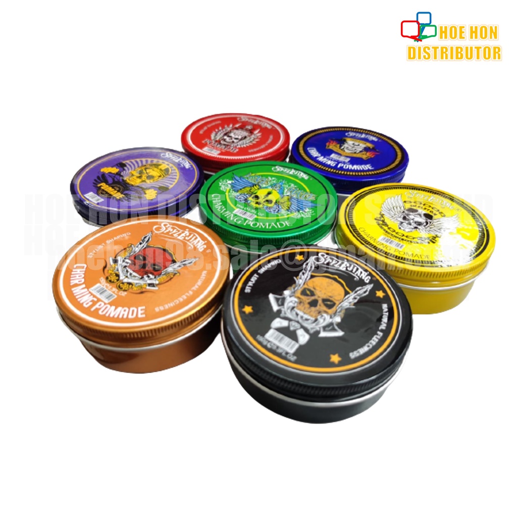 [Value] Skull Head Styling Pomade Hair Gel Strong Hold Styling 150g