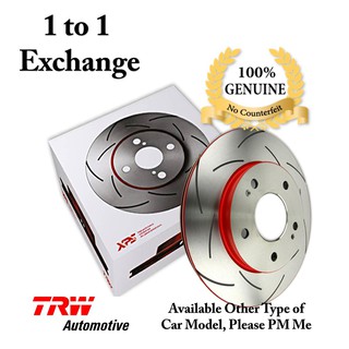 TRW XPS Proton Satria Neo / R3 Brake Front Disc Rotor | Shopee Malaysia