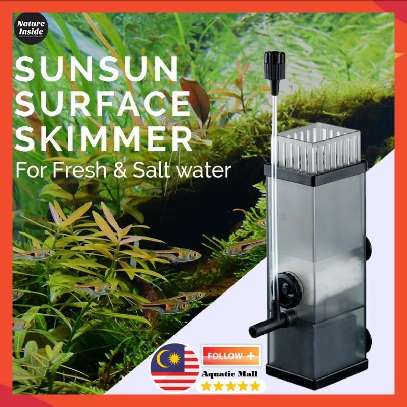 Sunsun Aquarium Surface Skimmer JY-03 For Fresh and Salt Water