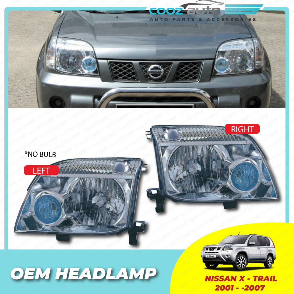 Nissan XTrail T30 2001 2007 Front HeadLamp Head Lamp Light LED (No