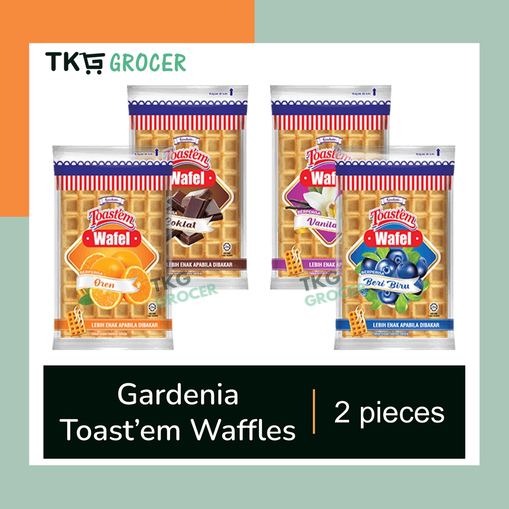 Gardenia Toaster Waffle (Chocolate / Vanila / Orange / Blueberry