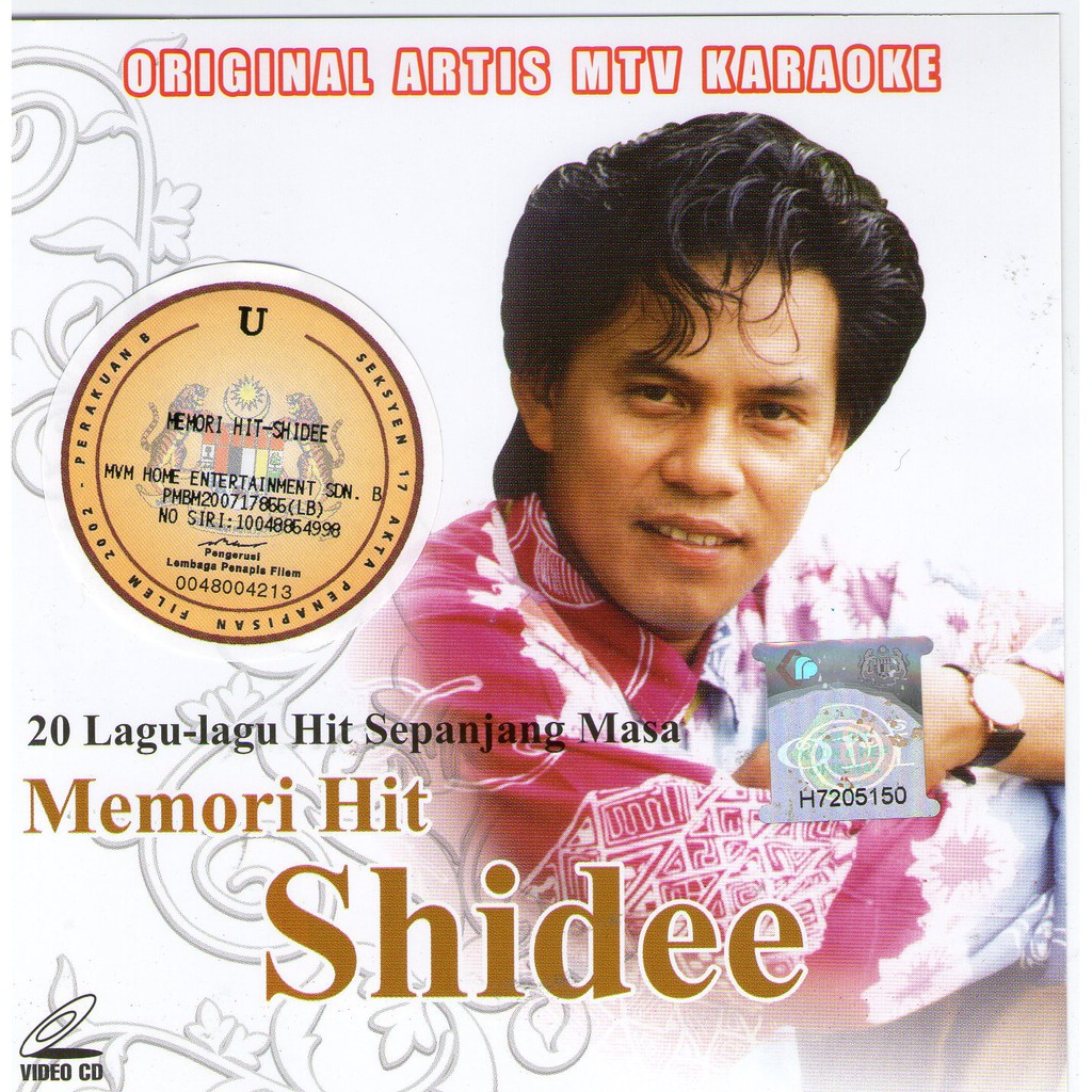 (VCD) SHIDEE - MEMORI HIT (2VCD) | Shopee Malaysia
