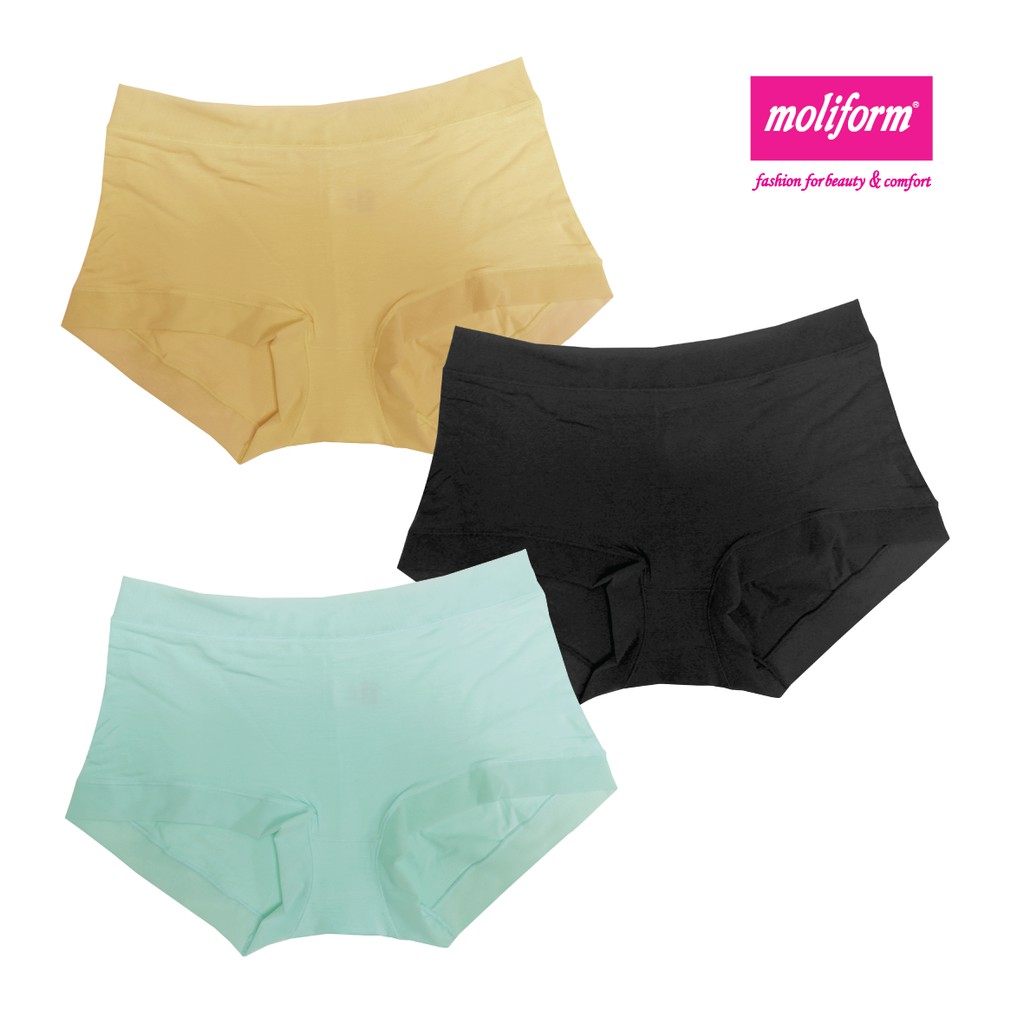 Moliform Low Waist Modal Fabric Panties Pack Of 3 - 8272/XXL