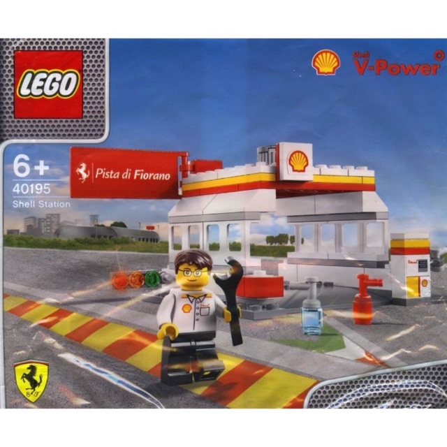 LEGO SHELL Station Polybag MISP 40195 | Shopee Malaysia