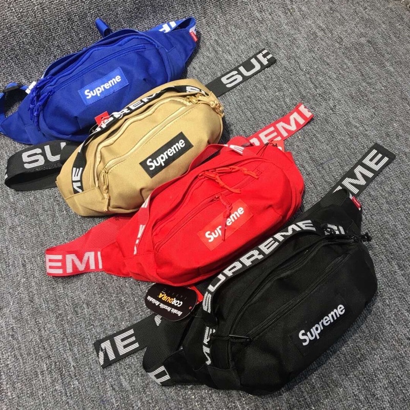 SUPREME SS18 WAIST BAG Shopee Malaysia