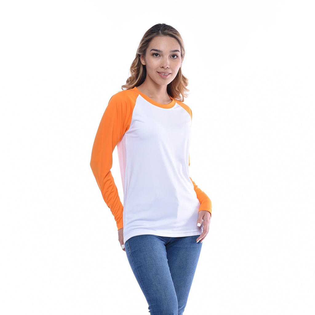 ULTIFRESH RM6 Clearance Dri-Fit Polyester Long Sleeve T-Shirt UDF16 ...