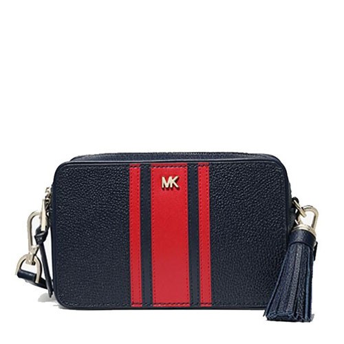 Small logo tape online camera bag michael kors