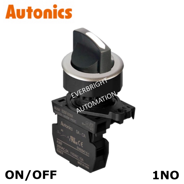 Autonics S3SF-S3WA 30mm Selector Switch On/Off 1NO | Shopee Malaysia