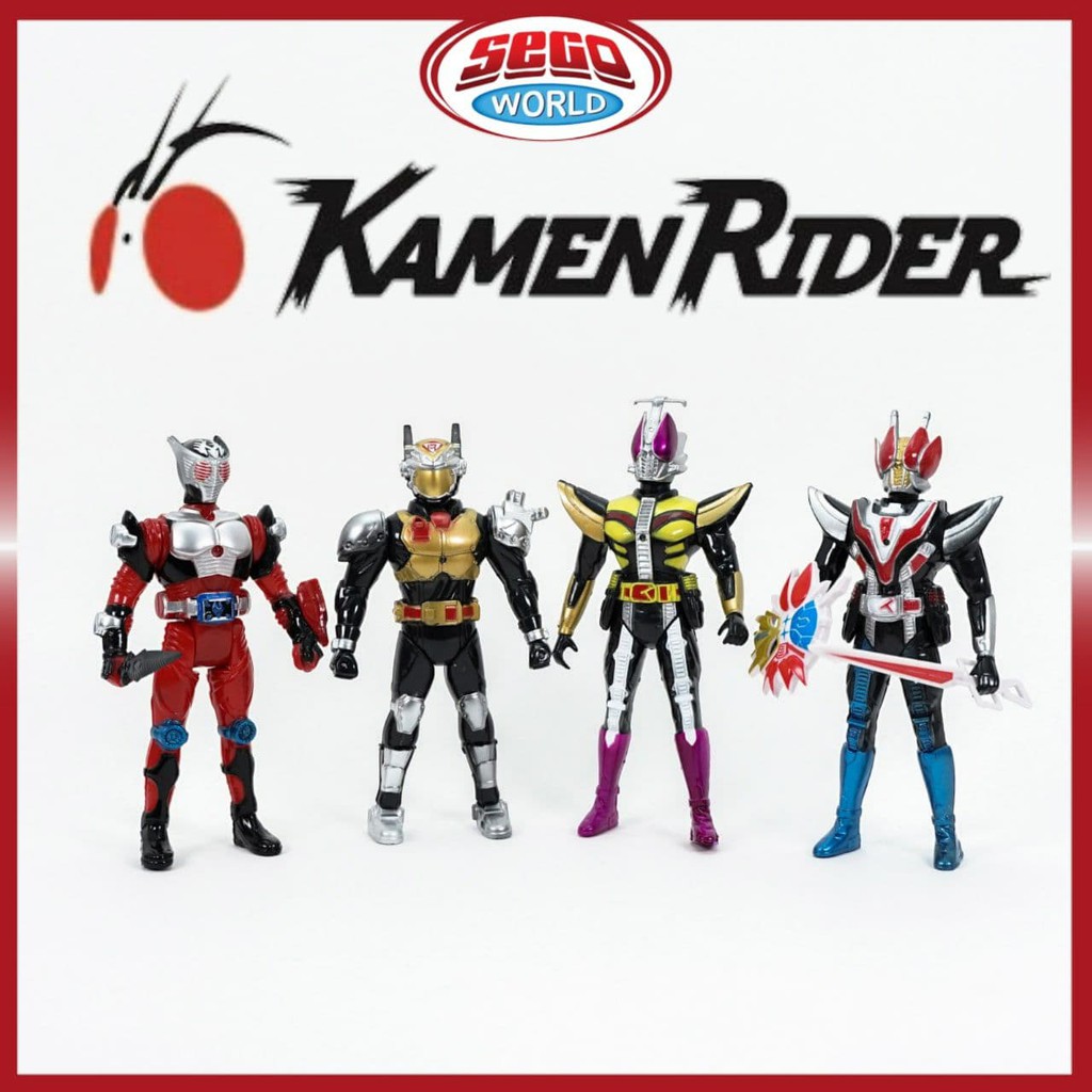 Kamen Rider Pretend Action Figures Hero Model Kit Kid Hobby Toys For ...