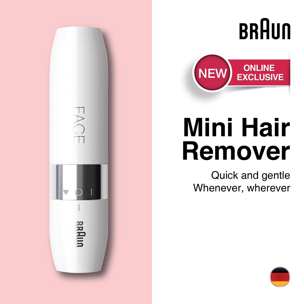 Online Exclusive Model] Braun Face Mini Hair Remover FS1000 with Smartlight