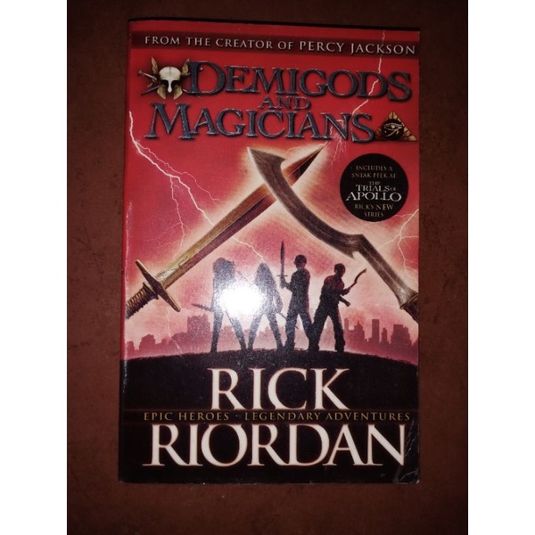 [100% ORIGINAL] demigods and magicians by rick riordan percy jackson ...