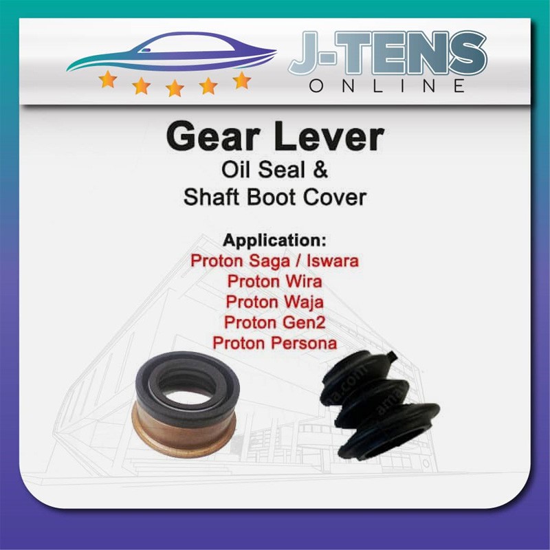 Proton Saga Iswara Wira Waja Persona Gen2 Gear Lever Oil Seal 14*26*12