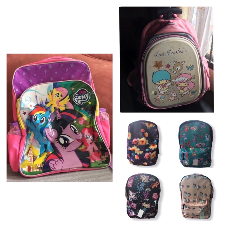Beg sekolah my little pony hotsell