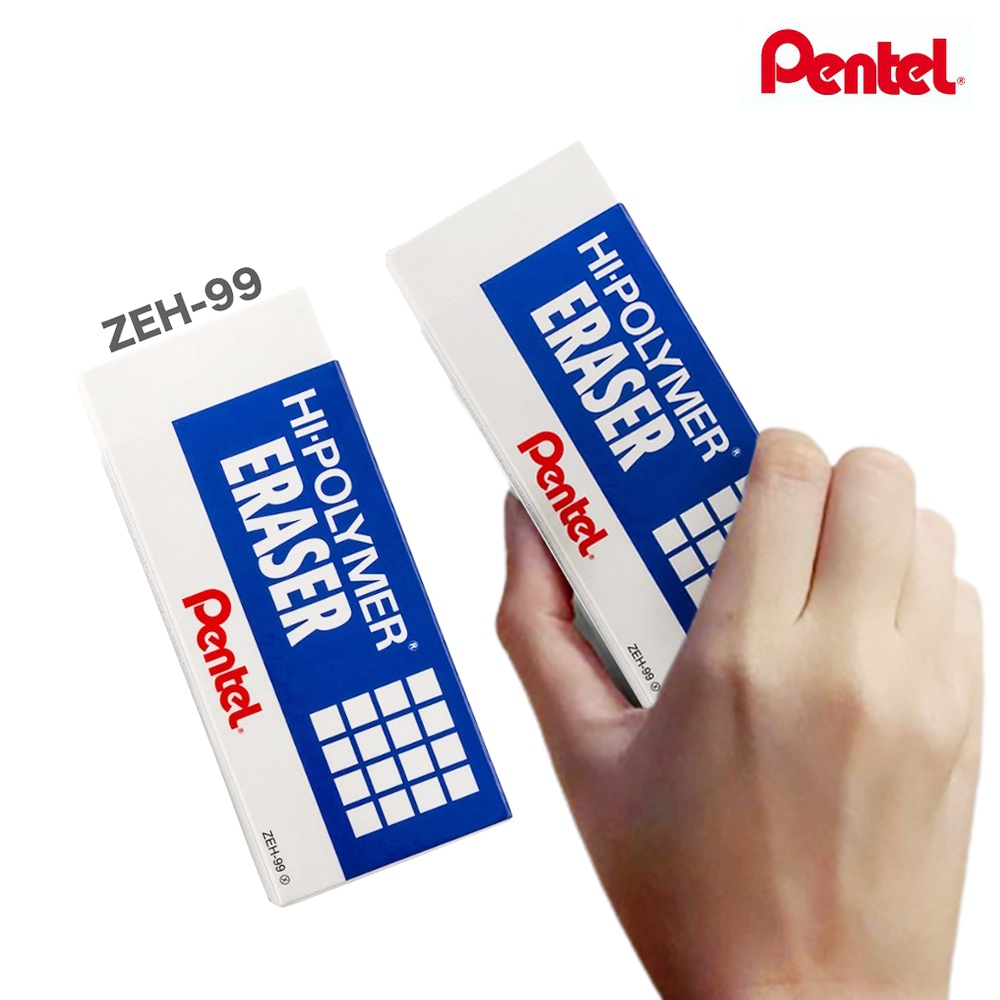 Jumbo Pentel Eraser Zeh Hi Polymer Extra Large Pencil Shopee Malaysia