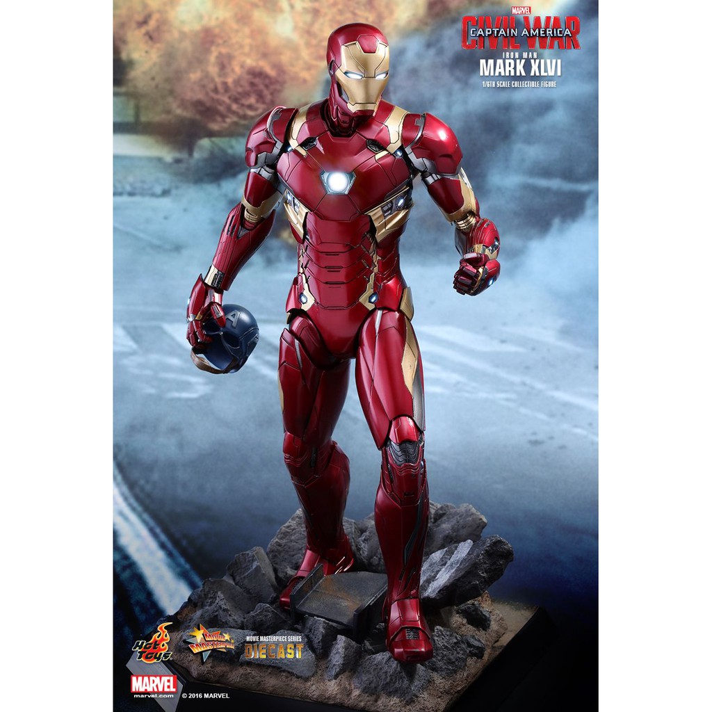 Hot Toys Iron Man Mark 46 Captain America Civil War 1 6th