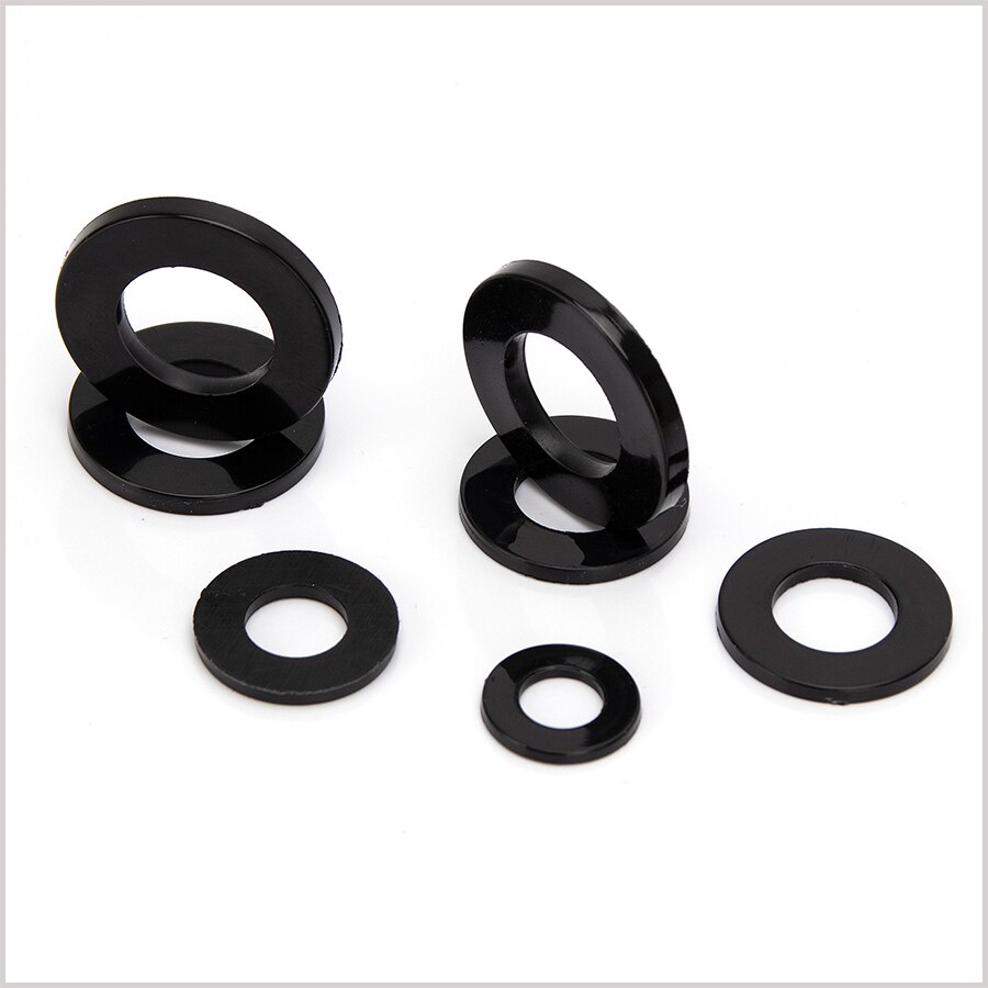 650PC Nylon Flat Washer Assortment Set Sealing Spacer Gasket Ring