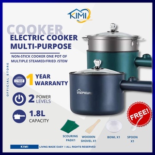 1pc 1.8l Mini Electric Pressure Cooker With Plug, Multifunctional