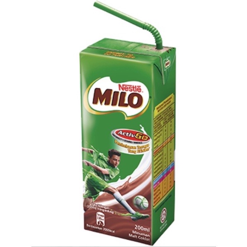 1 Pcs Air Kotak Milo 200ml Shopee Malaysia 1773