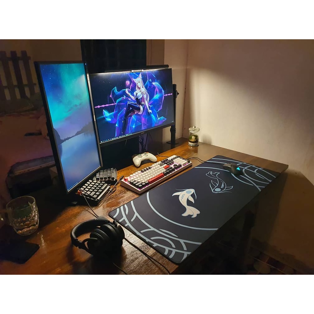 Mizu Koi Desk Mat | Mousepad | Mouse pad | Large Mousepad | Gaming Mousepad  |