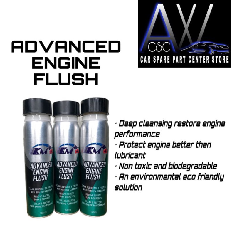 KM+ Advanced Engine Flush (150ML) Shopee Malaysia