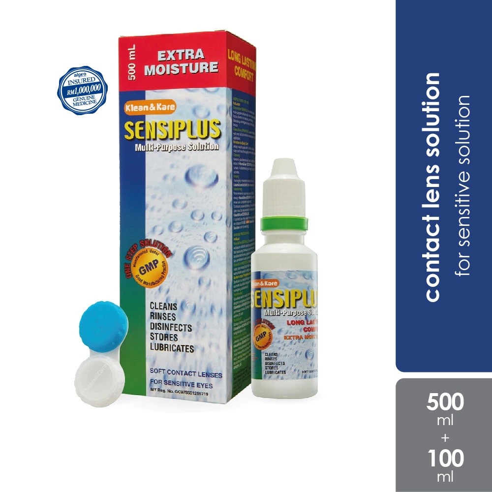 Sensiplus Multipurpose Contact Lens Solution | Shopee Malaysia