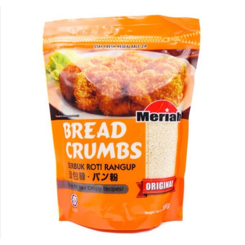 Meriah Serbuk Roti Rangup / Bread Crumbs 300g | Shopee Malaysia