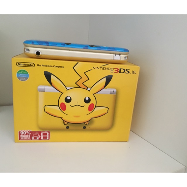 Nintendo 3DS XL Yellow Pikachu Shopee Malaysia
