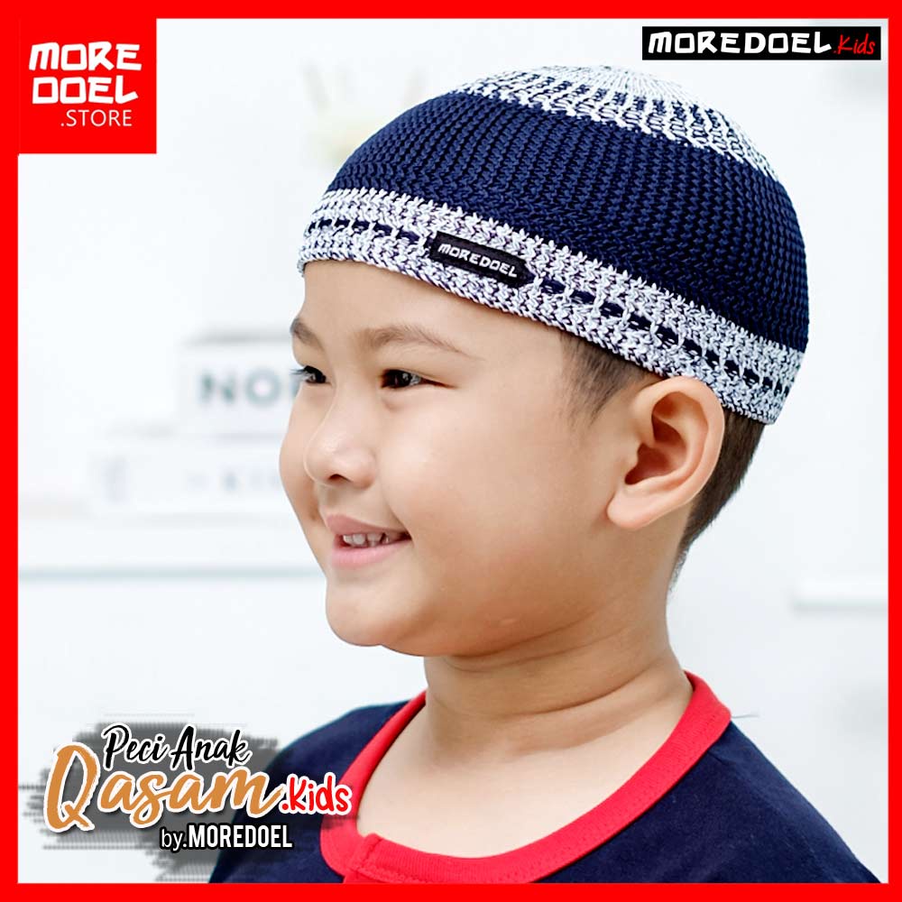 Qasam Children's Knitted Cap By Moredoel Simple And Casual | Shopee ...