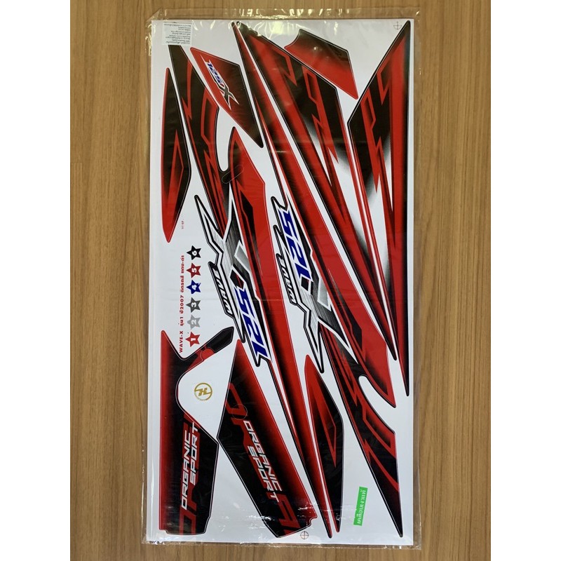 🇹🇭🔥STRIPE WAVE 125x ULTIMO 🔥🇹🇭 THAILAND STICKER WAVE ULTIMO DECAL ...