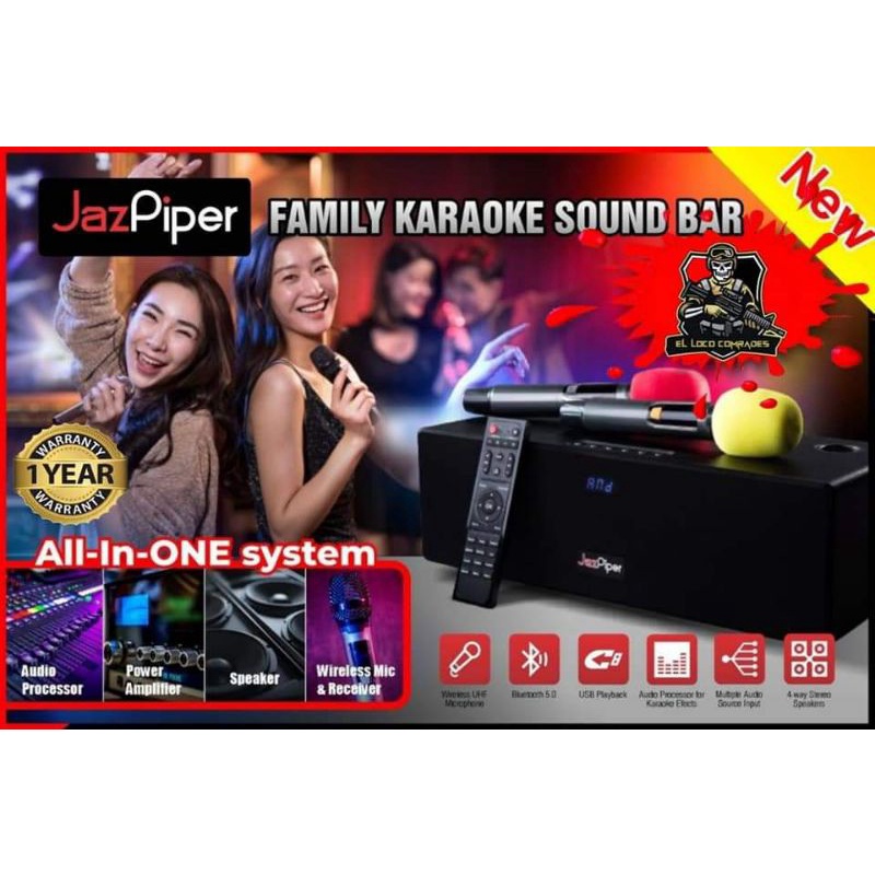 JAZPIPER Family Karaoke Home System Shopee Malaysia