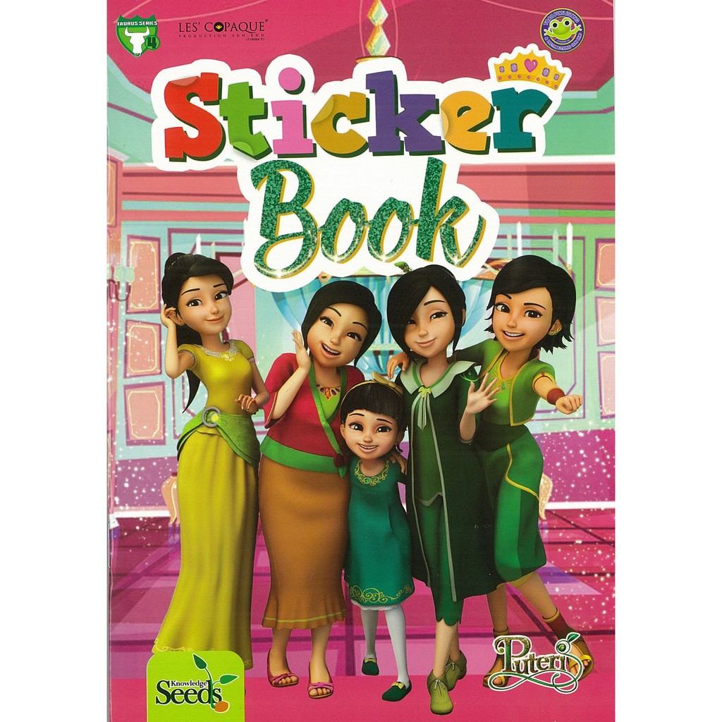 TOAD BOOKS (A5) : STICKER BOOK PUTERI LIMAU (TAURUS) | Shopee Malaysia