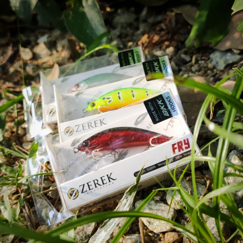 ZEREK FRY EVOLUTION SERIES SINKING FISHING LURE (50mm) | Shopee Malaysia