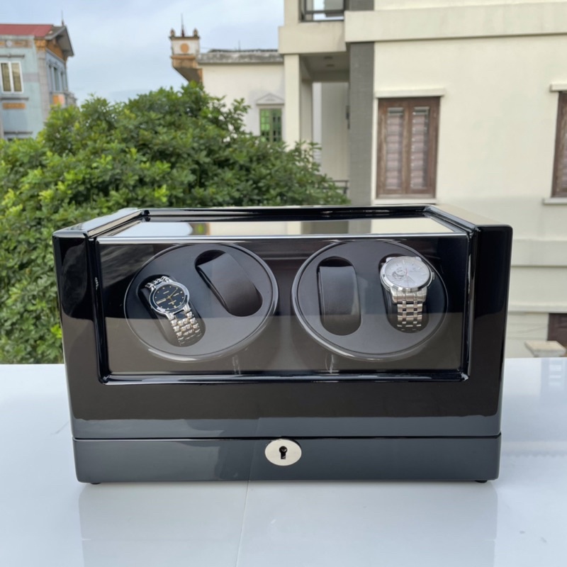4 Watch Winder Mechanical Watch Rotating Box Watch Winder (Premium full Function Version