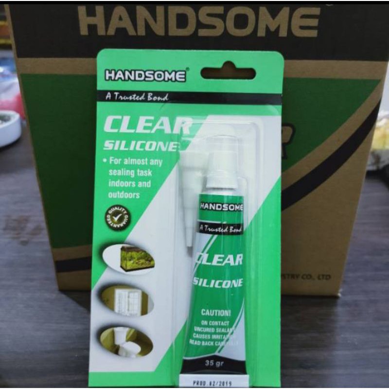 Silicone CLEAR Glass Glue Shopee Malaysia